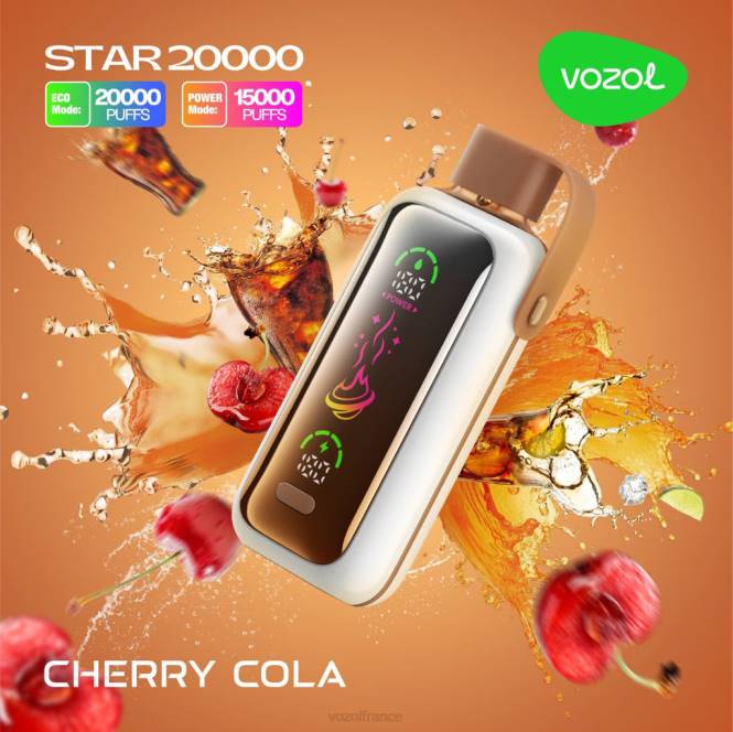 VOZOL Avis - VOZOL STAR 20000 cola aux cerises BZ686