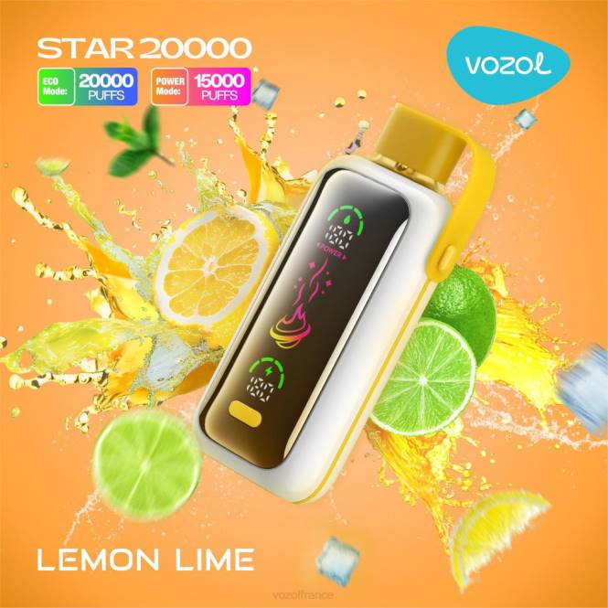 VOZOL France - VOZOL STAR 20000 citron vert BZ6811