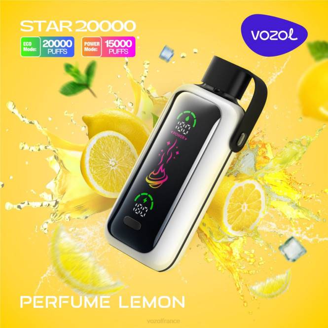 VOZOL Vape Avis - VOZOL STAR 20000 parfum citron BZ6817