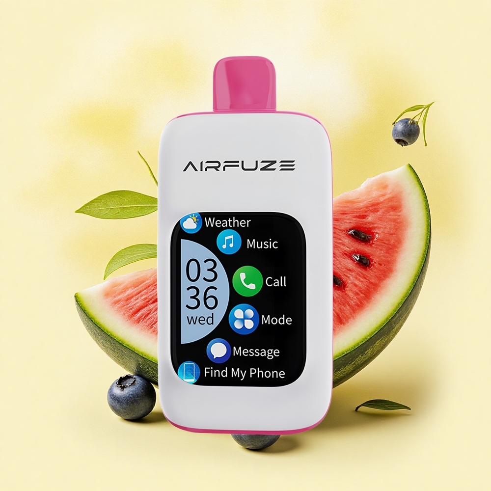 AirFuze Smart 30000 Eau de Myrtille Pastèque avec 5% de Nicotine et 900mAh