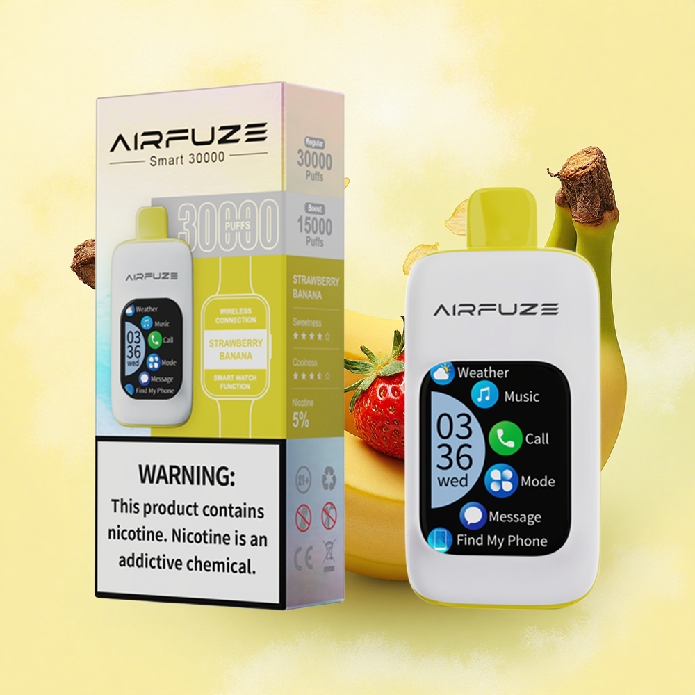AirFuze Smart 30000 Fraise Banane 5% Nicotine 900mAh