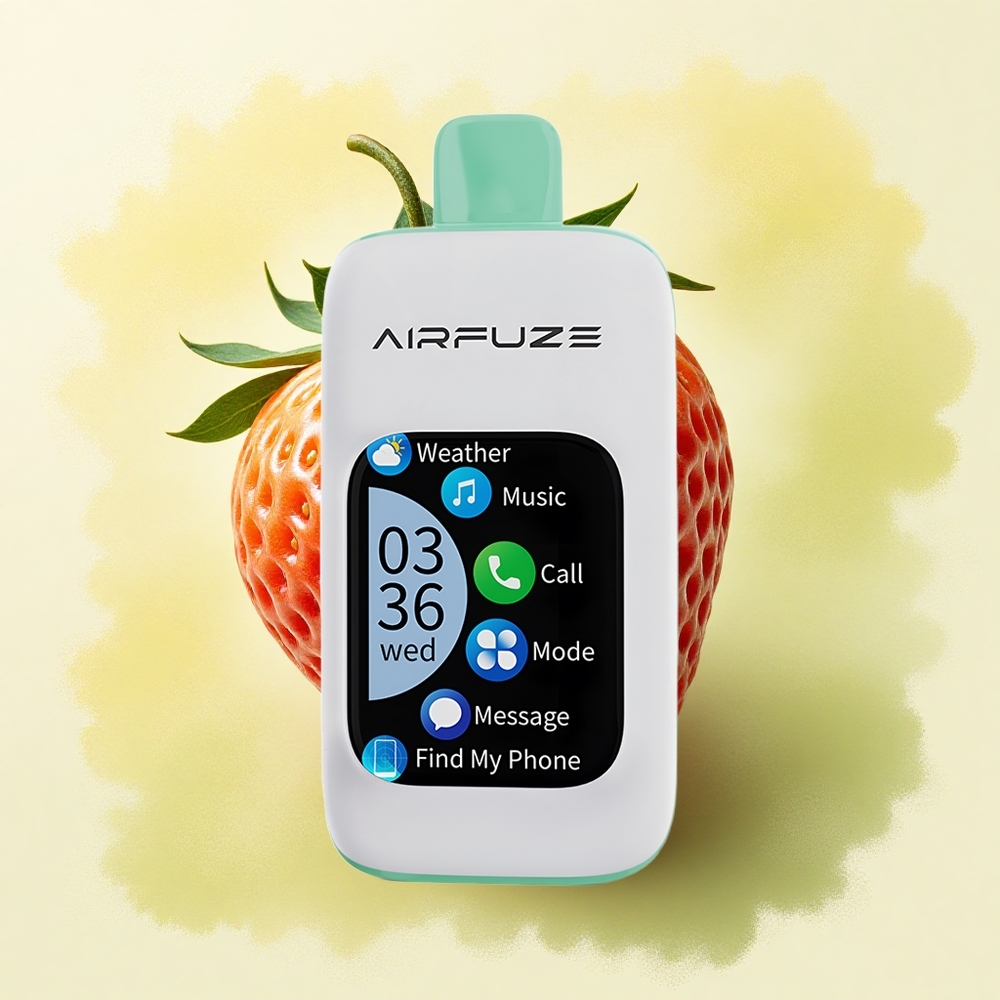 AirFuze Smart 30000 Summertime Fraise Écran Tactile 5% Nicotine