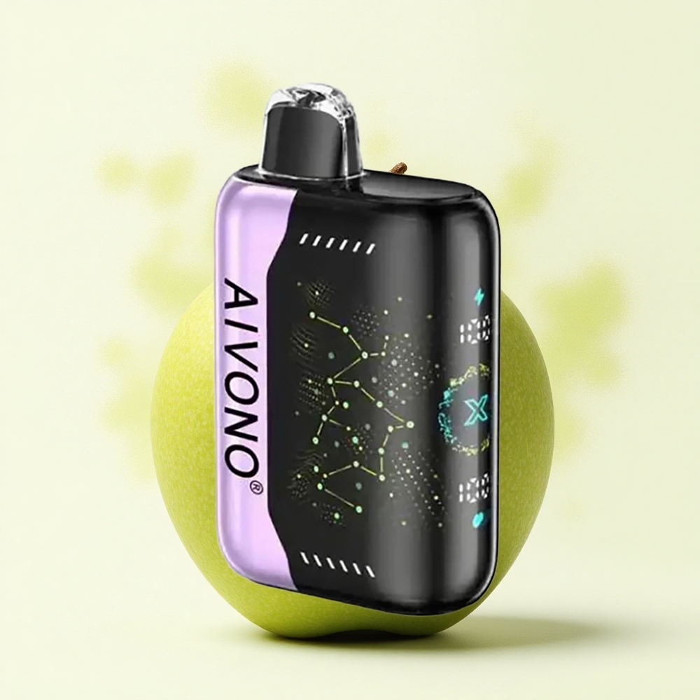 Aivono Aim Boom 25000 Pomme Verte Raisin Sans Nicotine 650mAh