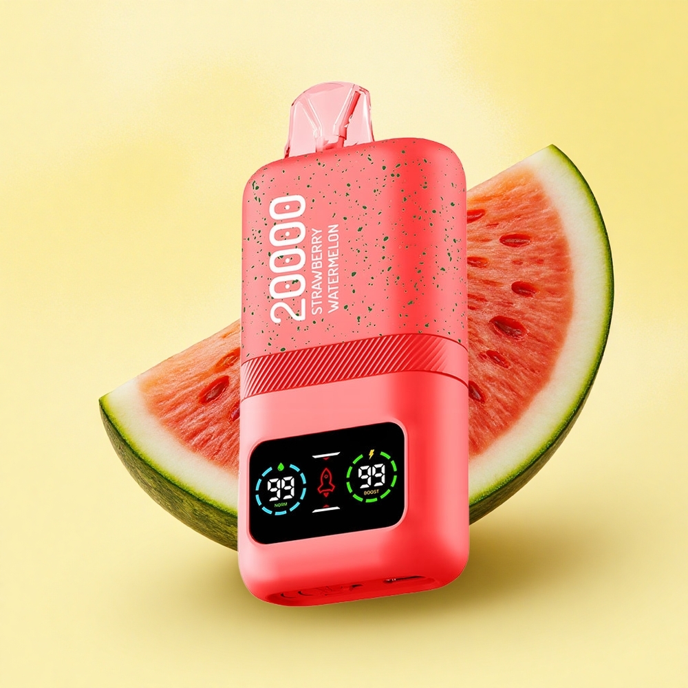 Aivono Aim Magic 20000 Fraise Pastèque Dual Mesh 5% Nicotine 600mAh