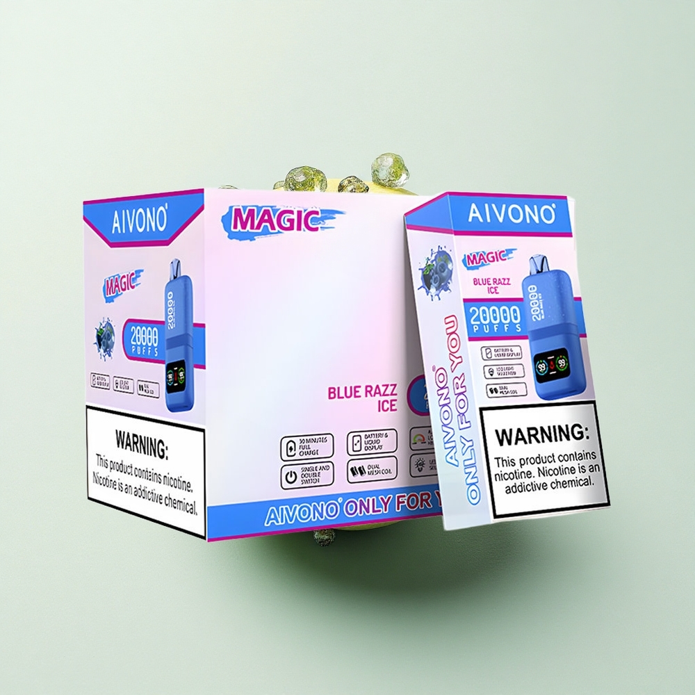 Aivono Aim Magic 20000 Glace Bleu Framboise Nicotine 5% 600mAh