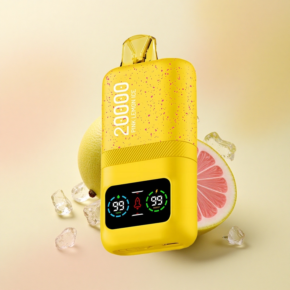 Aivono Aim Magic 20000 Glace Citron Rose Électronique Nicotine 5% 600mAh