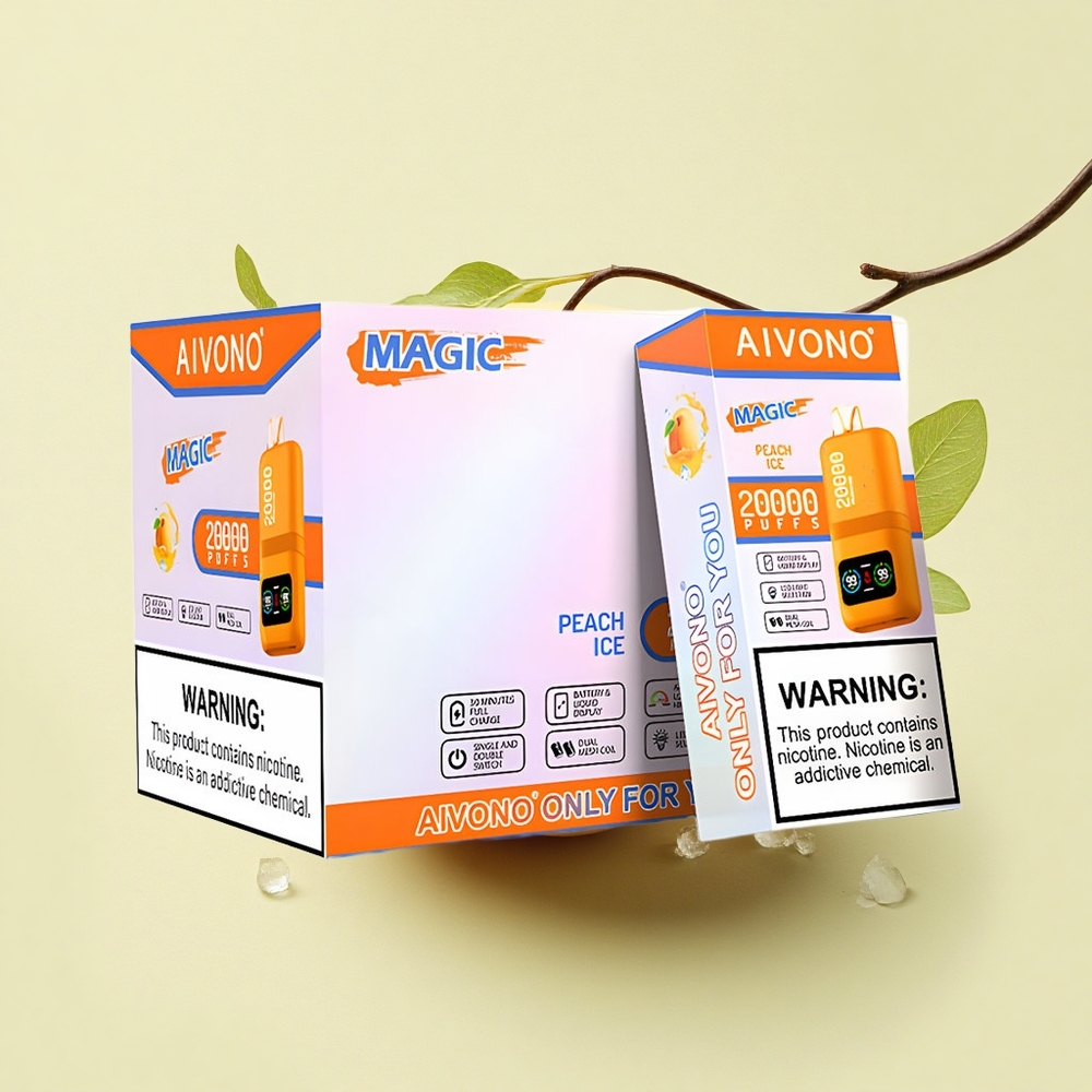 Aivono Aim Magic 20000 Pêche Glacée Nicotine 5% 600mAh