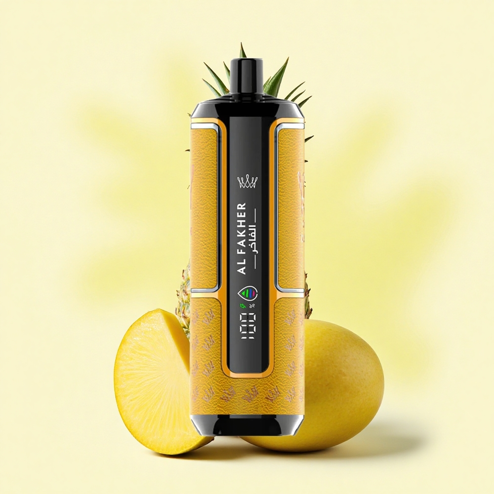 Al Fakher Crown Bar 15K Hypermax Ananas Mangue 22ml 6mg nicotine 600mAh