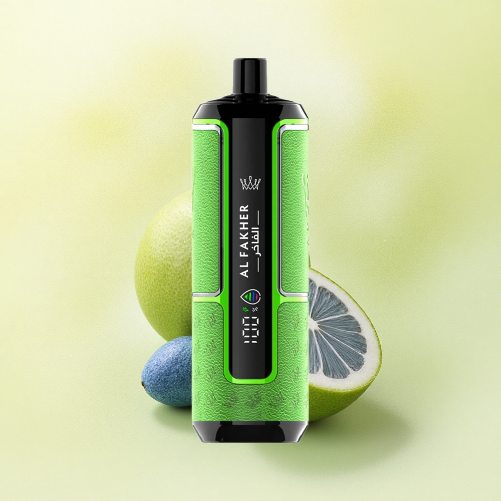 Al Fakher Crown Bar 15K Hypermax Citronnade Framboise Bleue 600mAh 22ml 6mg Nicotine