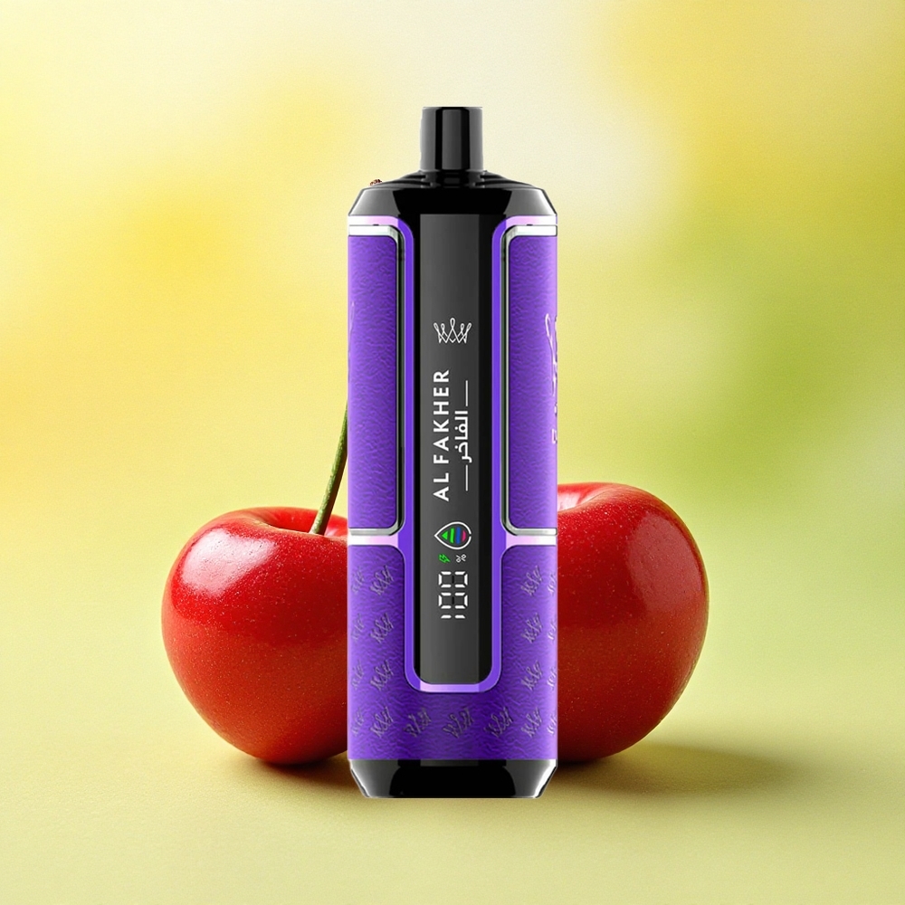 Al Fakher Crown Bar 15K Hypermax Fête de Cerise 22ml 600mAh 6mg Nicotine