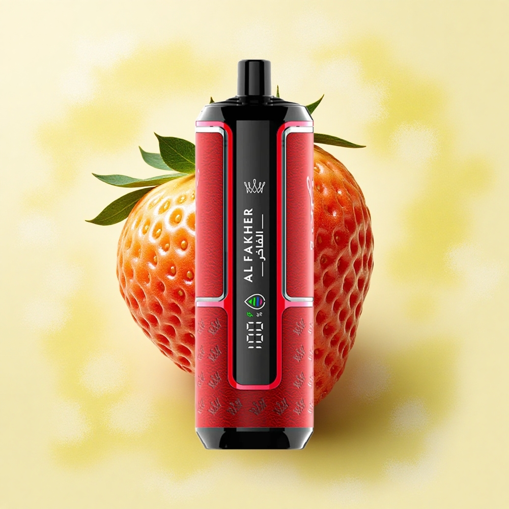 Al Fakher Crown Bar 15K Hypermax Fraise Punch 22ml 600mAh DTL 6mg Nicotine