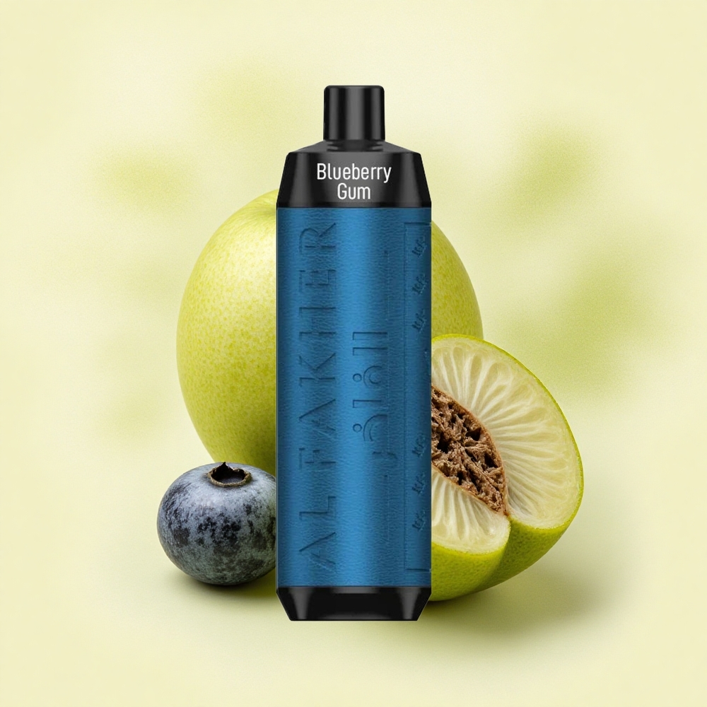 Al Fakher Crown Bar 8000 Crystal Chewing-Bleu Cristal 600mAh 5mg Nicotine