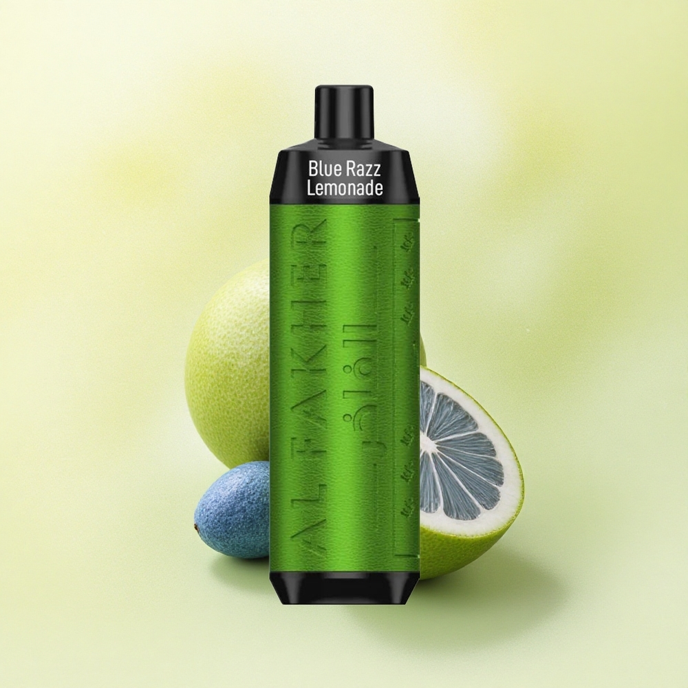 Al Fakher Crown Bar 8000 Crystal Citronnade Framboise Bleue avec 5mg de Nicotine et Batterie 600mAh