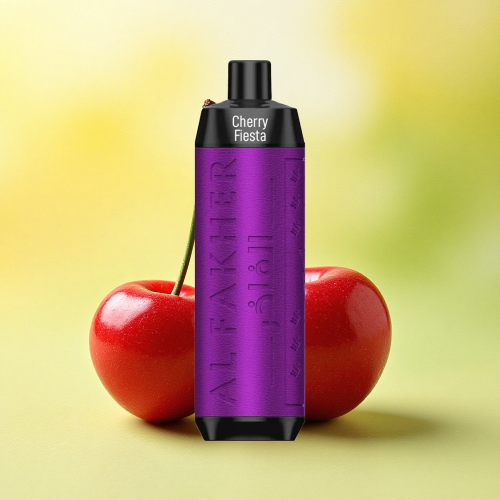 Al Fakher Crown Bar 8000 Crystal Fête des Cerises 600mAh 18ml Nicotine 5mg