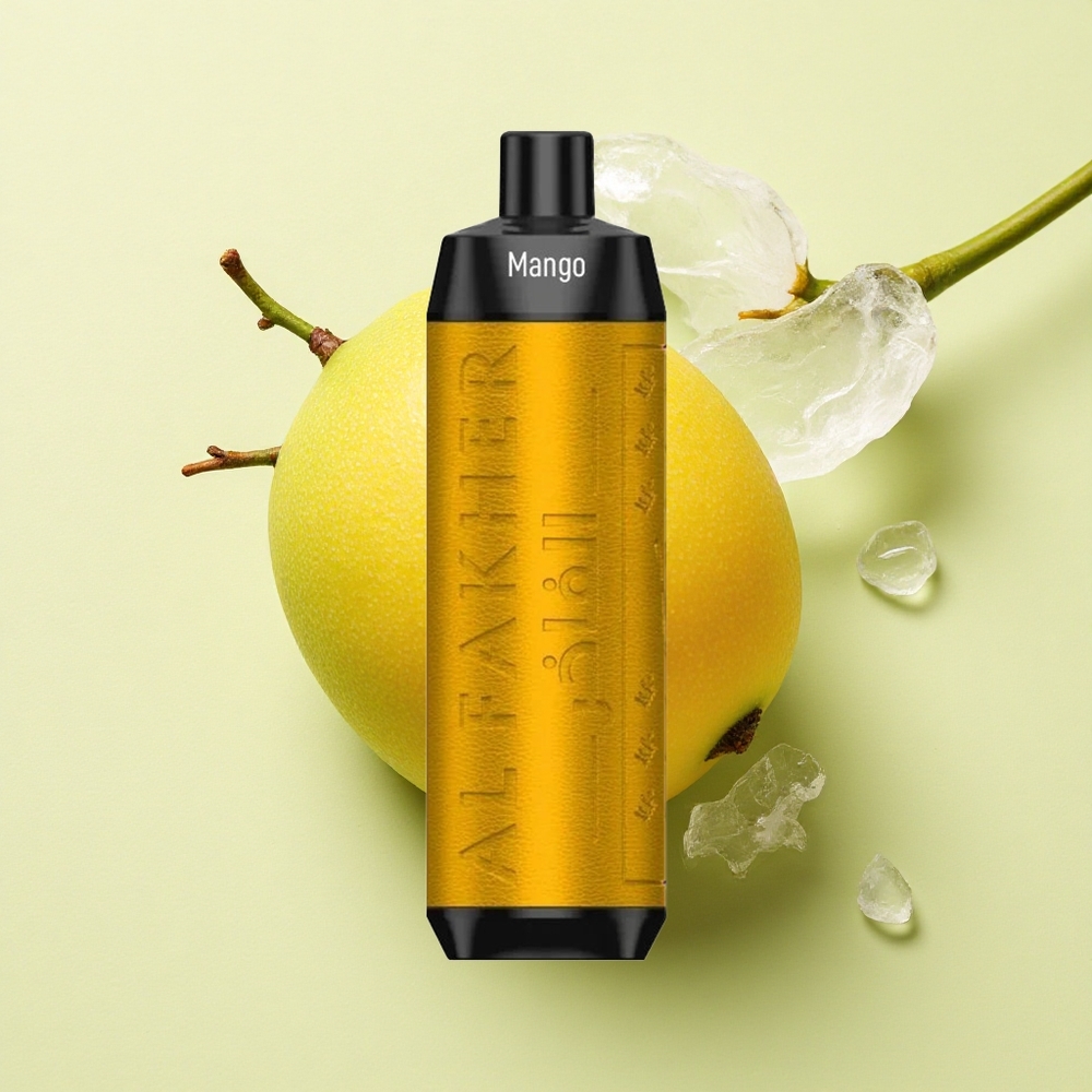 Al Fakher Crown Bar 8000 Crystal Glace à la Mangue 600mAh 5mg Nicotine